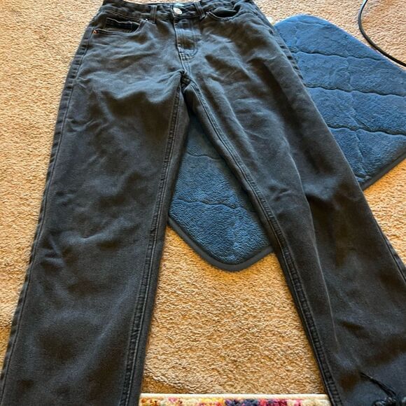 Blue savy black raw hem jeans 5/27 - Picture 4 of 8